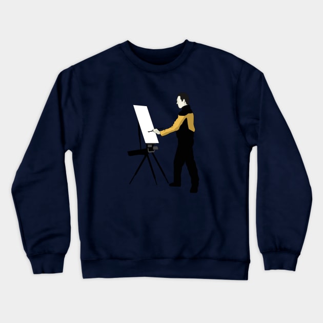 The Painter Crewneck Sweatshirt by Rackham